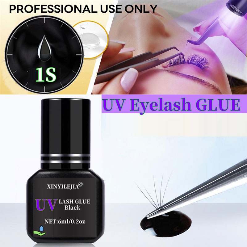 Sensitive Lash Glue - NEW UV Lashes Glue 6ml For