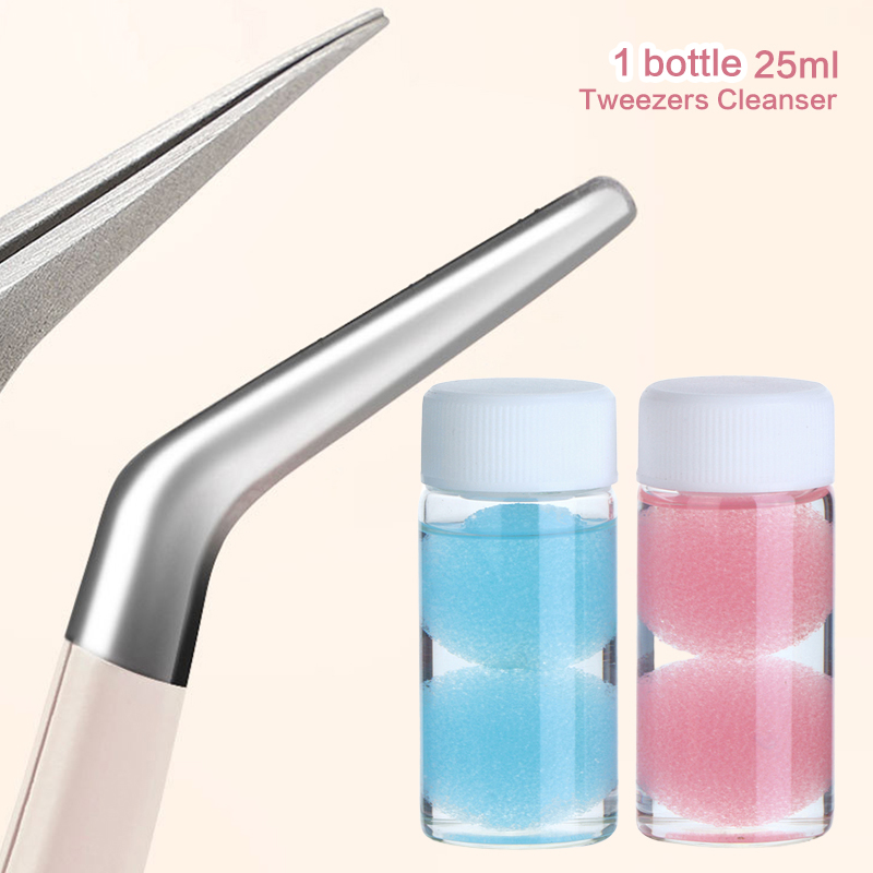 Eyelashes Tweezers Cleaner Las - Eyelash Extension Glue Remover ulasan dan harga