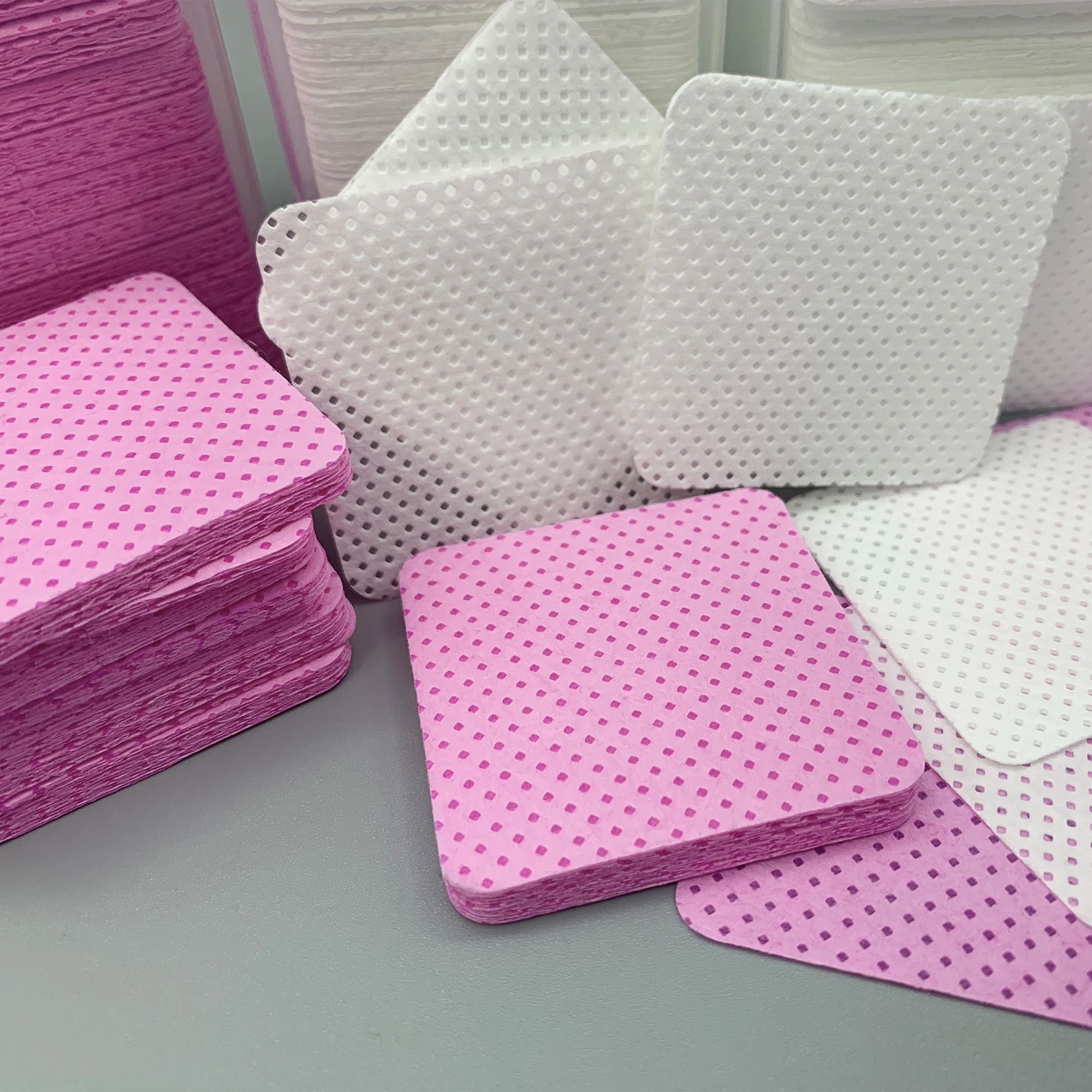 200Pcs/Box Lint Free Nail Wipe - Eyelash Extension Glue Remover ulasan dan harga