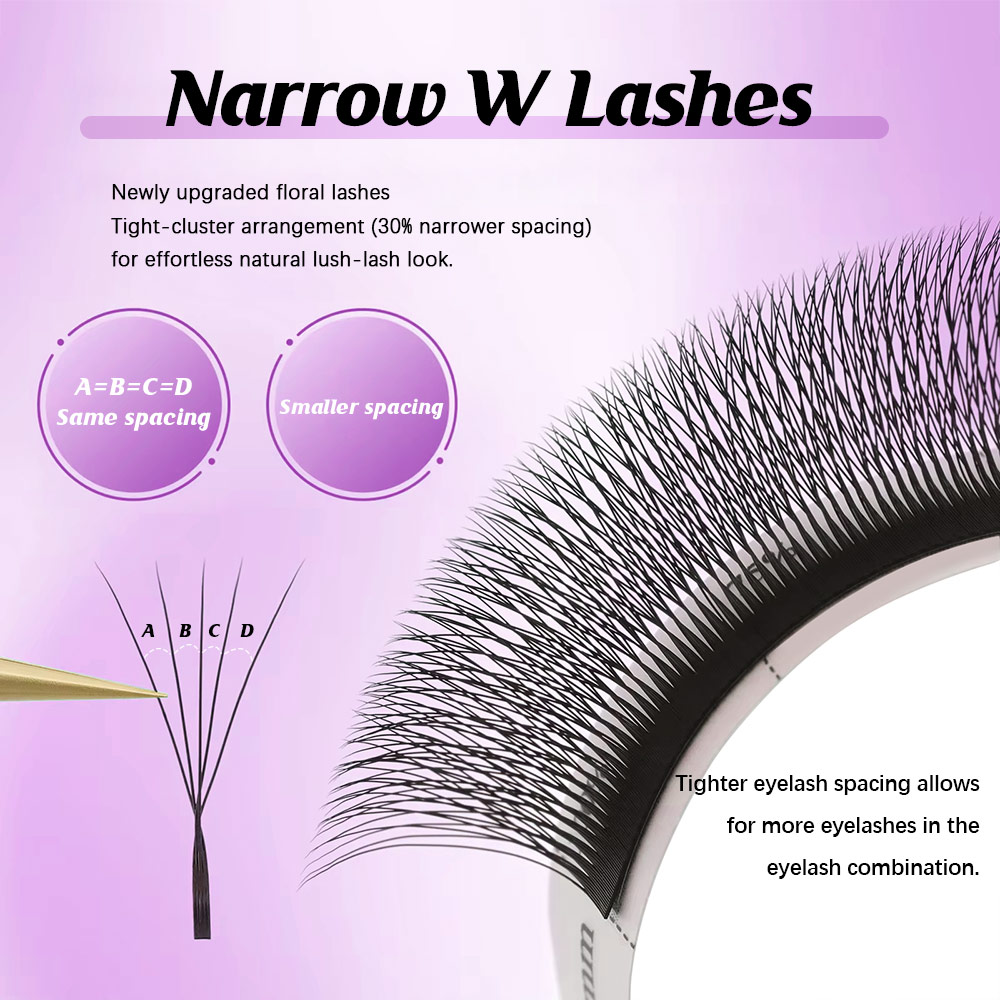 MASSCAKU Narrow 3D/4D/5D V-Sha - Eyelash Extension Volume Styles ulasan dan harga