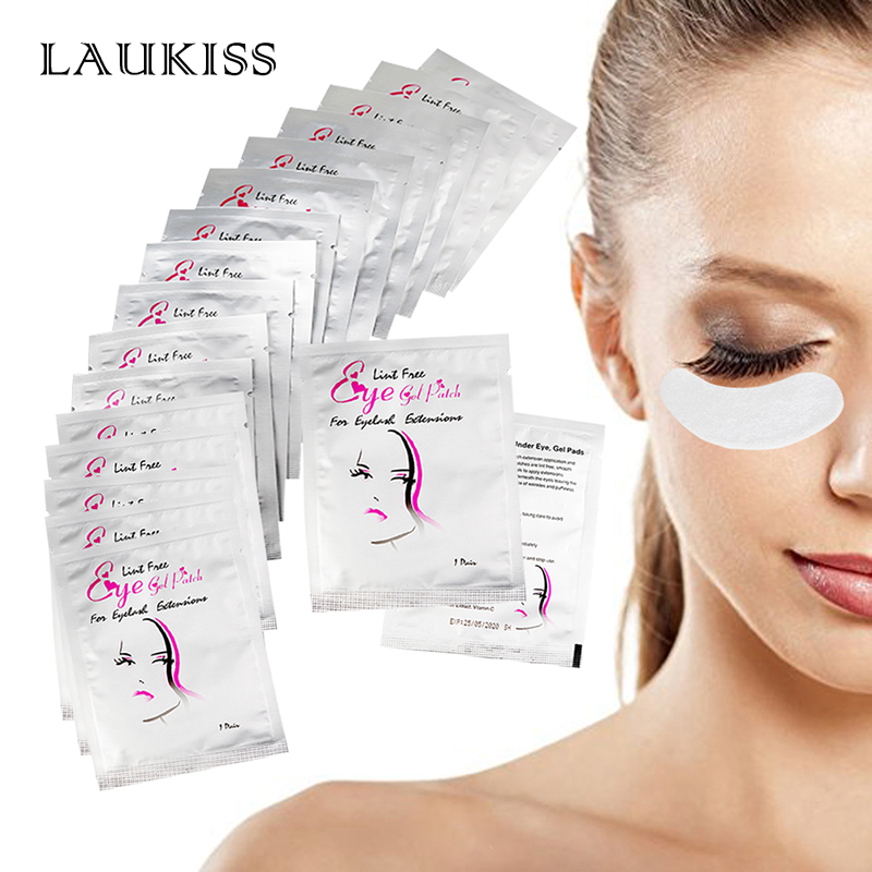 Laukiss 50/100/200Pairs Eyelas - Eyelash Extension Eye Mask ulasan dan harga