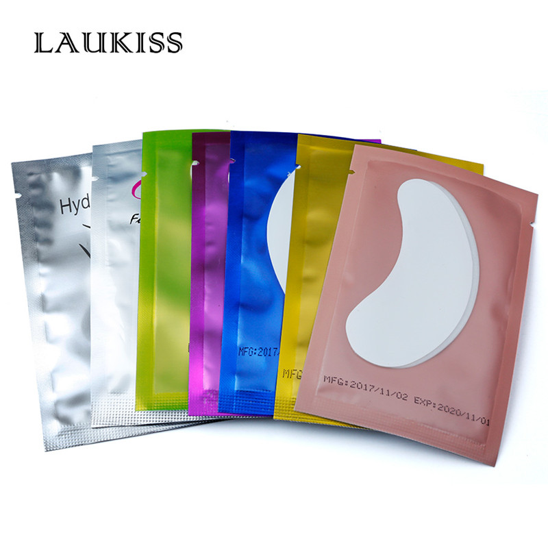 Laukiss 50/100/200Pairs Eyelas - Eyelash Extension Eye Mask ulasan dan harga