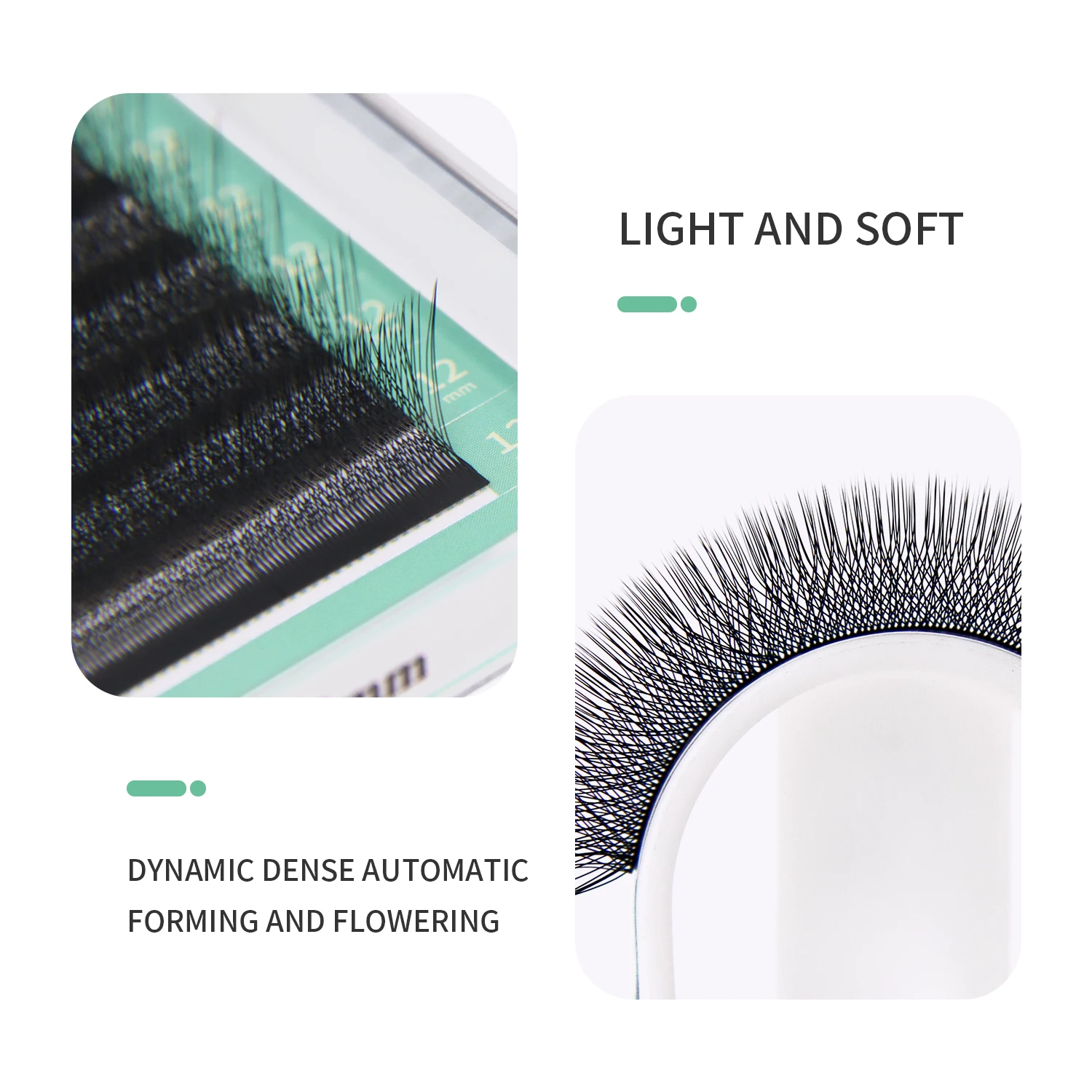 GLAMLASH 4D W Shape Eyelash Ex - Eyelash Extension Volume Styles ulasan dan harga