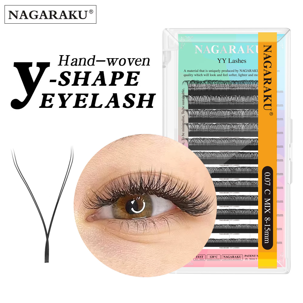 NAGARAKU YY Shape Hand Woven P - Eyelash Extension Yelix ulasan dan harga