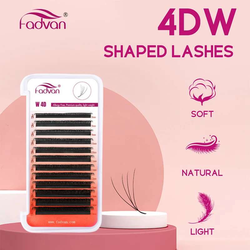 FADVAN 4D W Shape Premade Volu - Eyelash Extension Volume Styles ulasan dan harga