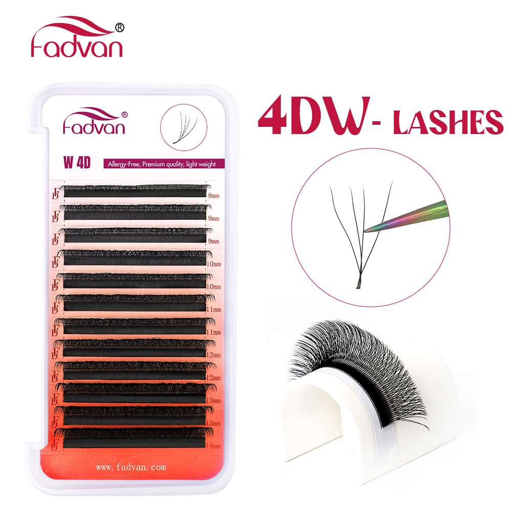 FADVAN 4D W Shape Premade Volu - Eyelash Extension Volume Styles ulasan dan harga