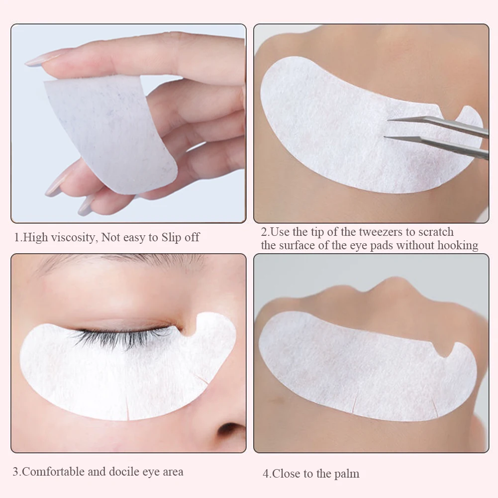 50/100PCS U Shape Eyelash Pads - Eyelash Extension Eye Mask ulasan dan harga