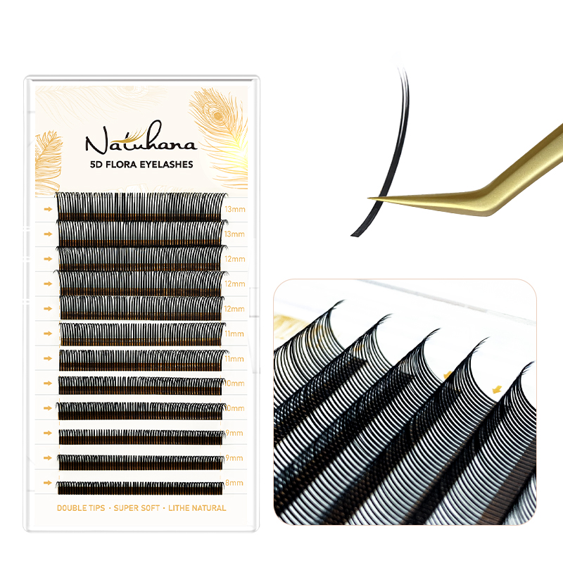 NATUHANA 5D W Style Flora Lash - Eyelash Extension Volume Styles ulasan dan harga