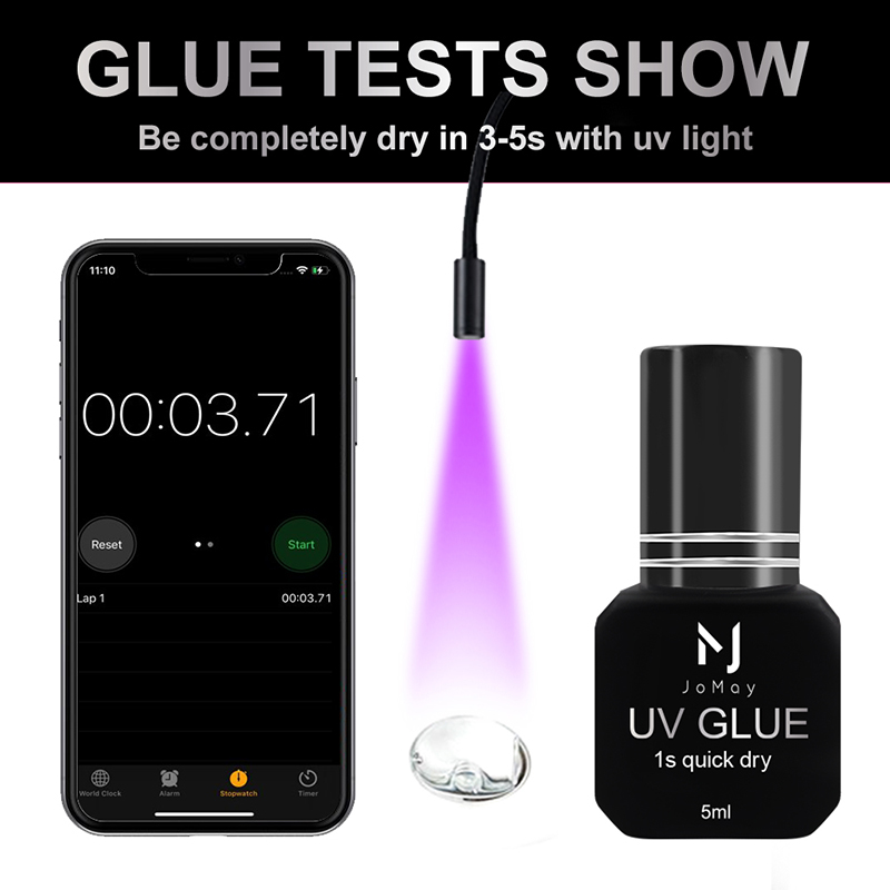 JOMAY 5ml UV Glue For Eyelashe - Sensitive Lash Glue ulasan dan harga