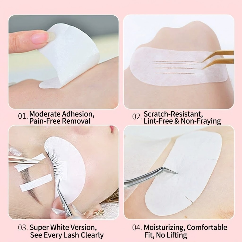 50 Pairs U-Shaped Under Eye Pa - Eyelash Extension Eye Mask ulasan dan harga