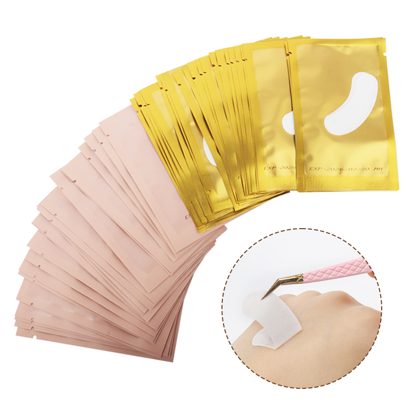 50 Pairs Eye Patches Under Eye - Eyelash Extension Eye Mask ulasan dan harga