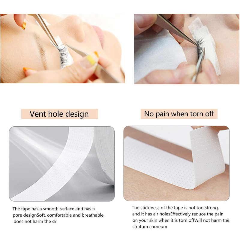 2/3 Rolls Japanese Insulating  - Eyelash Extension Eye Mask ulasan dan harga