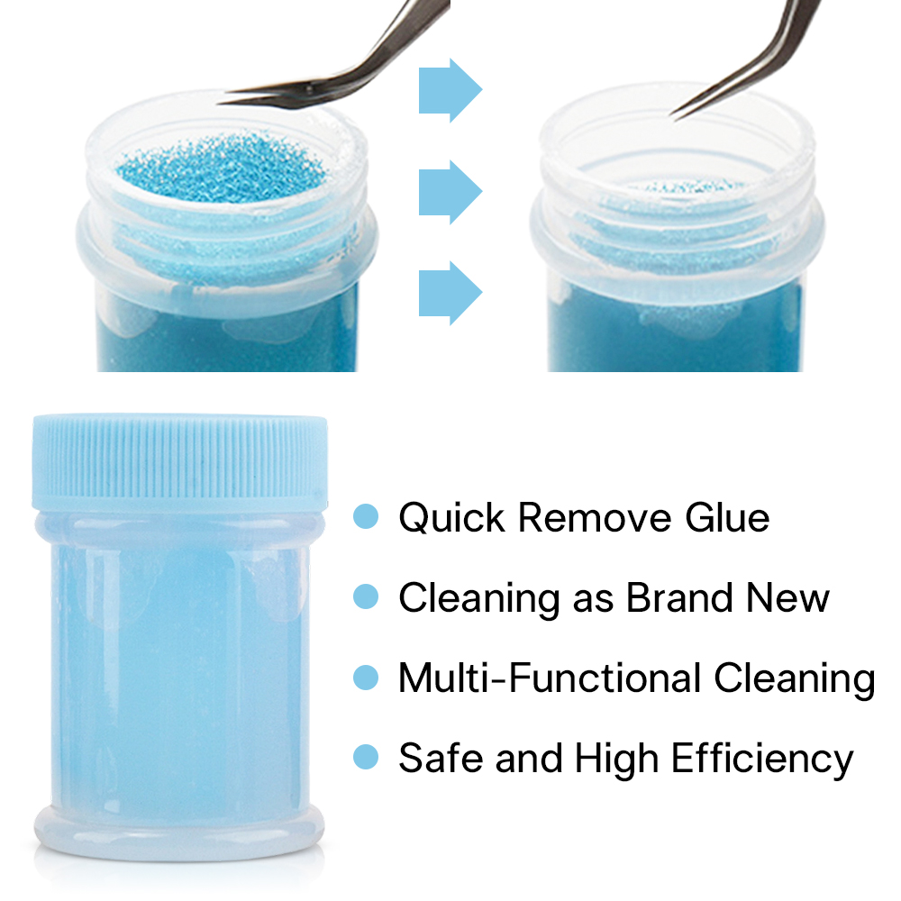 40ml Eyelashes Tweezers Cleane - Eyelash Extension Glue Remover ulasan dan harga