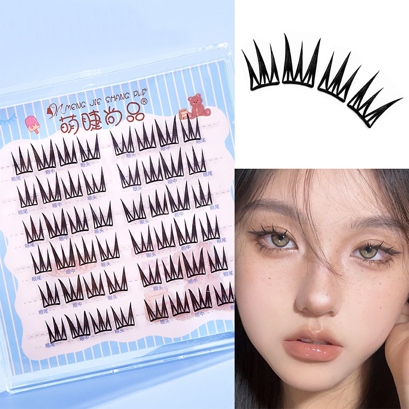 6 Rows New Doll False Eyelashe - Eyelash Extension No 9 ulasan dan harga