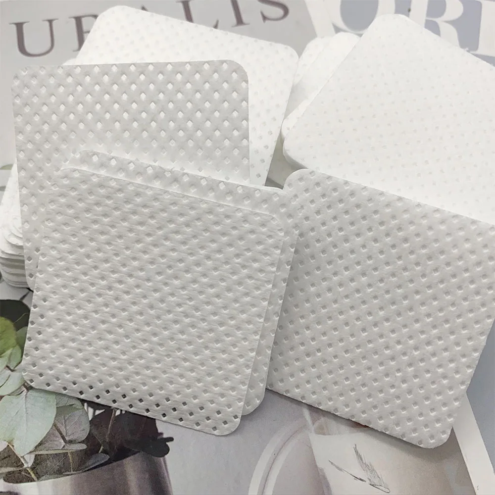 100/300pcs Wipes Paper Cotton  - Eyelash Extension Glue Remover ulasan dan harga