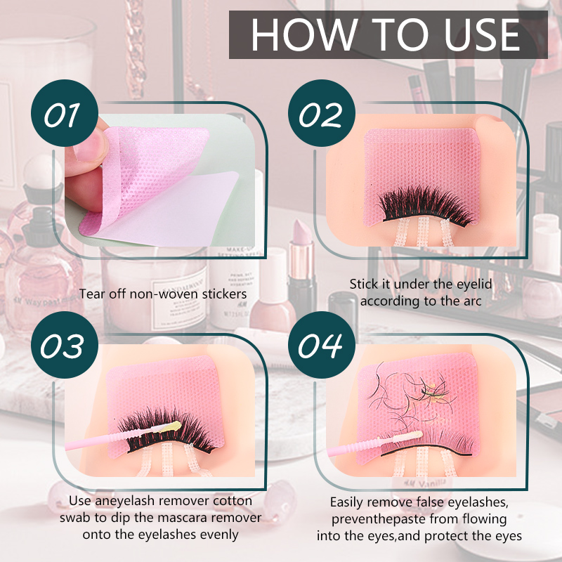 40pcs Eyelash Extension Remove - Eyelash Extension Glue Remover ulasan dan harga
