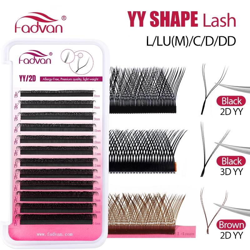 FADVAN YY/SYY Shape L/LU(M)/C/ - Eyelash Extension Yelix ulasan dan harga