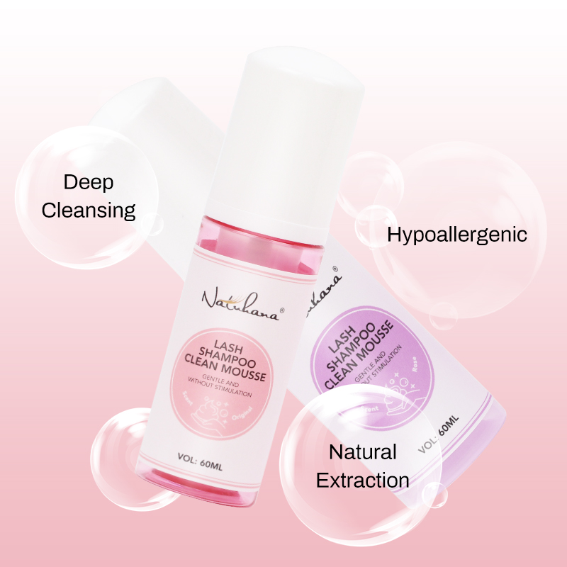 NATUHANA 60ml Gentle Lash Clea - Eyelash Extension No 9 ulasan dan harga