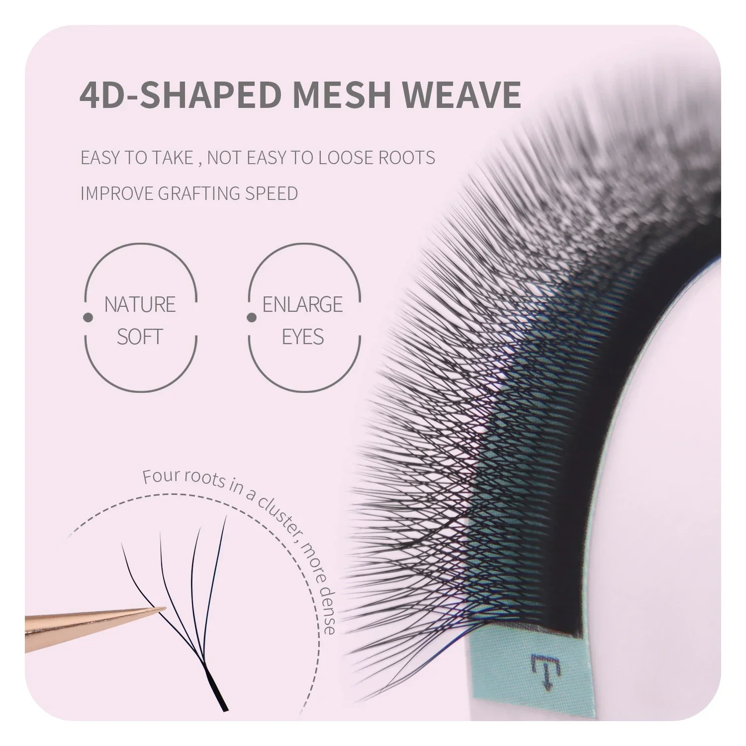 ANNAFRIS Brown W Shape Lash Ex - Eyelash Extension Yelix ulasan dan harga
