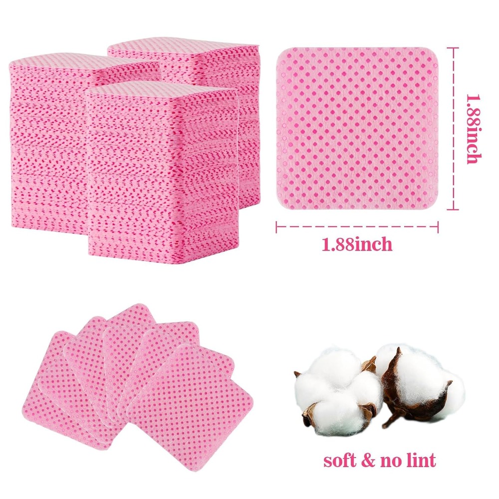 Lint Free Nail Wipes for Gel P - Eyelash Extension Glue Remover ulasan dan harga