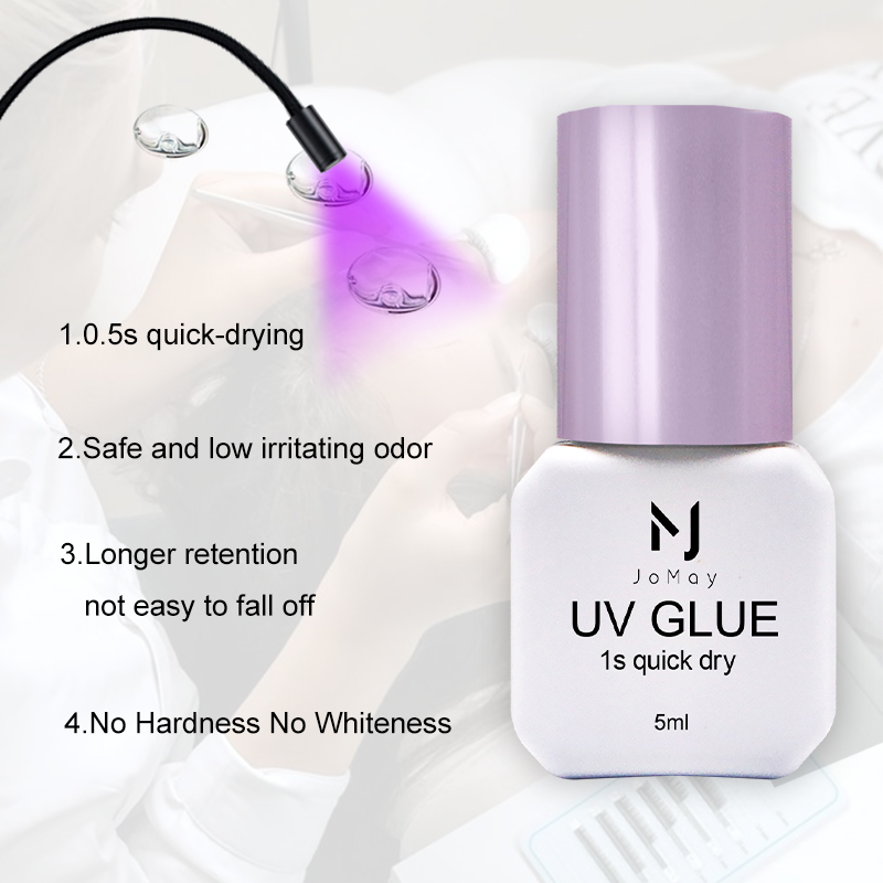 JOMAY UV Glue 0.5S Eyelash Glu - Sensitive Lash Glue ulasan dan harga