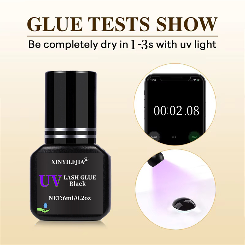 NEW UV Lashes Glue 6ml For Eye - Sensitive Lash Glue ulasan dan harga