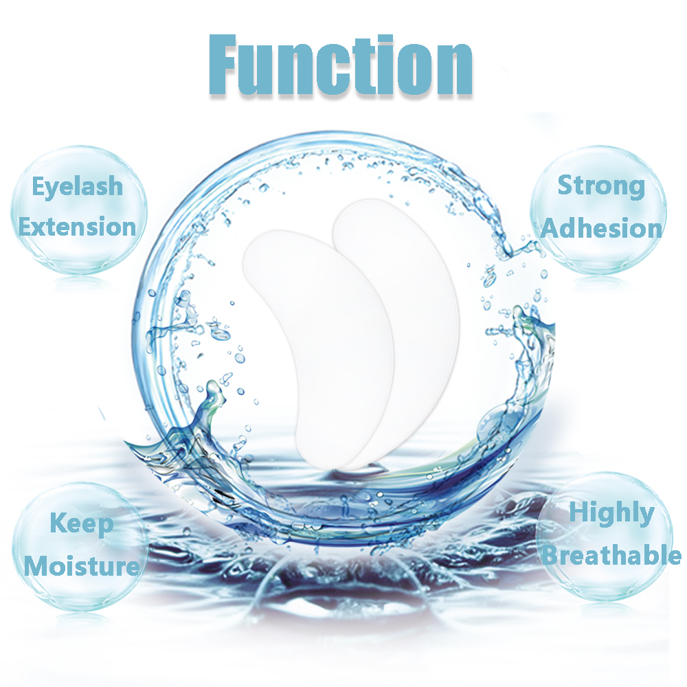 100 Pairs Wholesale Hydrogel E - Eyelash Extension Eye Mask ulasan dan harga