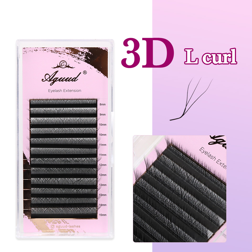 AGUUD L M W Shape Lashes 3D Cl - Eyelash Extension Yelix ulasan dan harga