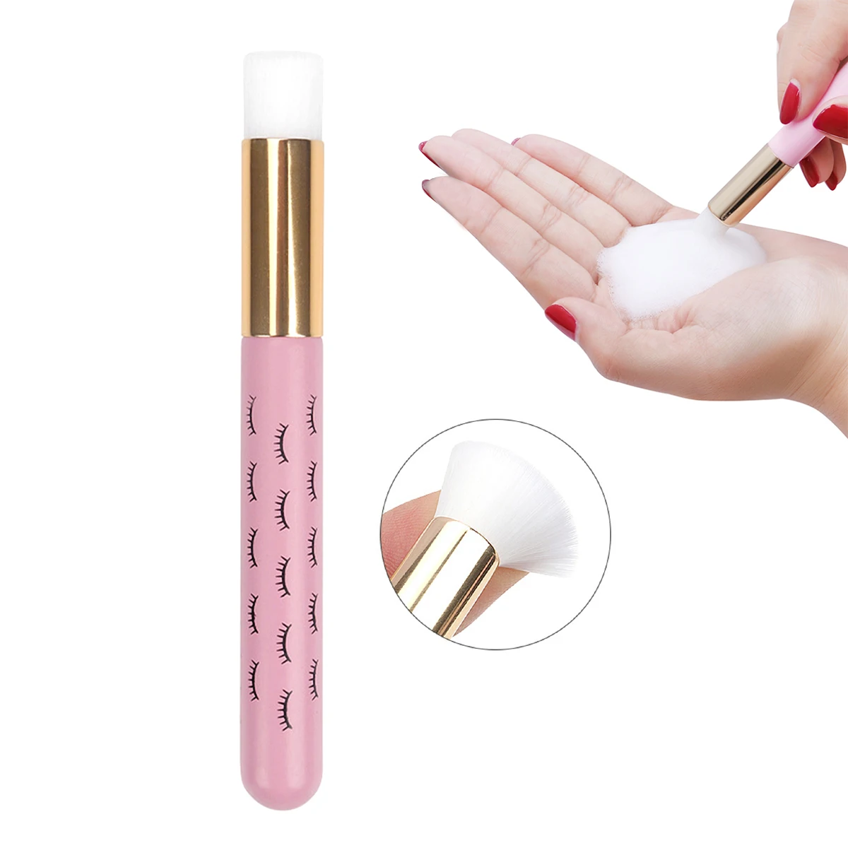13Pcs Eyelash Extension Cleani - Eyelash Extension Eye Mask ulasan dan harga