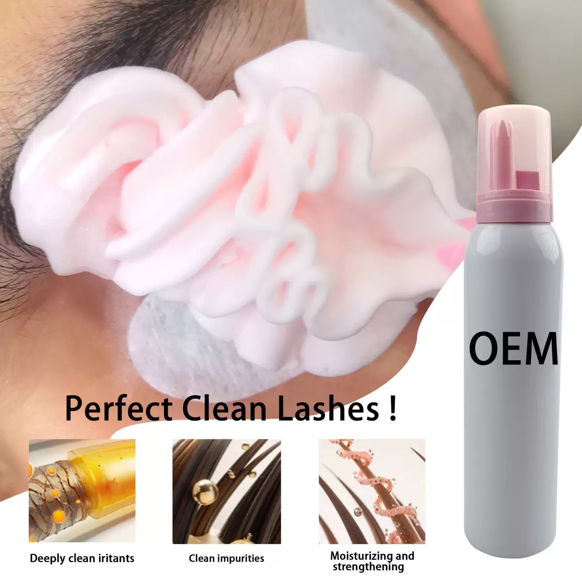 Factory Wholeasle Custom100ml  - Sensitive Lash Glue ulasan dan harga