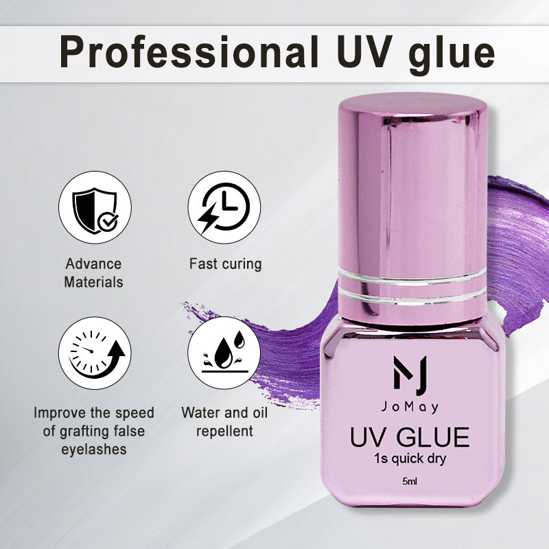 JOMAY 3 Bottles Fast Drying UV - Sensitive Lash Glue ulasan dan harga